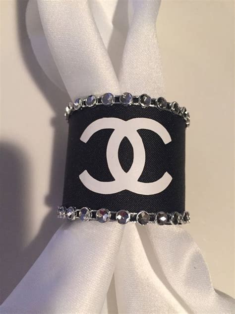 chanel napkin rings|chanel jewelry.